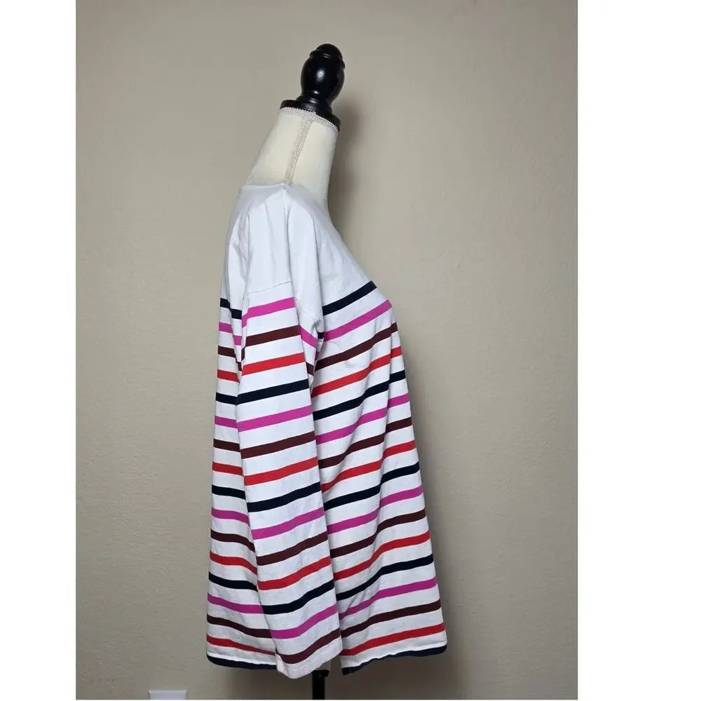 J. Crew Women's Contrast Yoke Top Large
